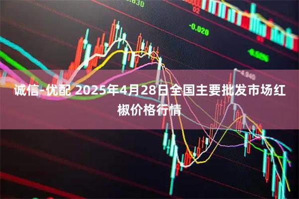 诚信-优配 2025年4月28日全国主要批发市场红椒价格行情